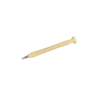 pen with a metal tip on a white background