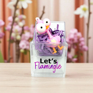 Flamingo Love Keychain The Holiday Shop