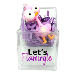 Flamingo Love Keychain The Holiday Shop