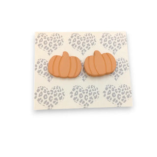 PumpkinEarringsPeach