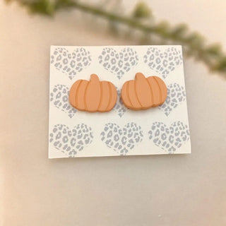 PumpkinEarringsPeach
