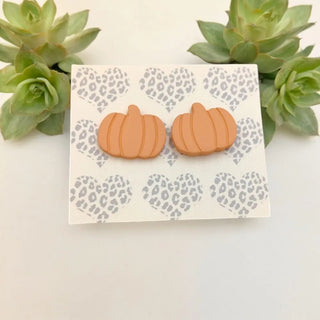 PumpkinEarringsPeach