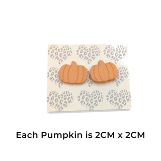 PumpkinEarringsPeach