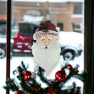 SantaWelcomeSignTheHolidayShop