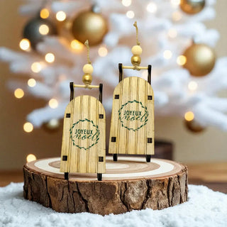 Sled Ornaments The Holiday Shop