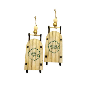 Sled Ornaments The Holiday Shop