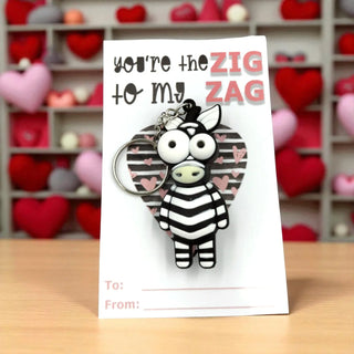 Zebra Valentines Gift The Holiday Shop