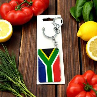 South African Flag Keychain The Holiday Shop