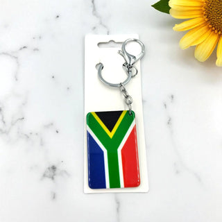 South African Flag Keychain The Holiday Shop