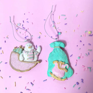 BagAndSnowmanOrnamentsTheHolidayShop
