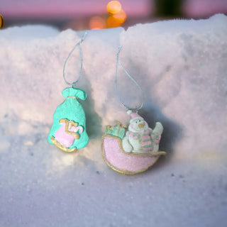 BagAndSnowmanOrnamentsTheHolidayShop