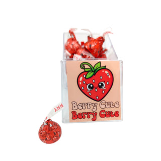 “Berry Cute” strawberry-themed chocolate gift box