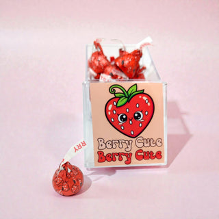 “Berry Cute” strawberry-themed chocolate gift box
