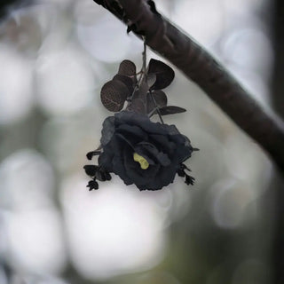 Black Rose Skull Flower The Holiday Shop