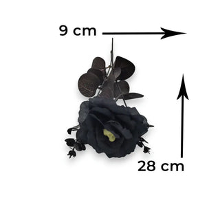 Black Rose Skull Flower The Holiday Shop