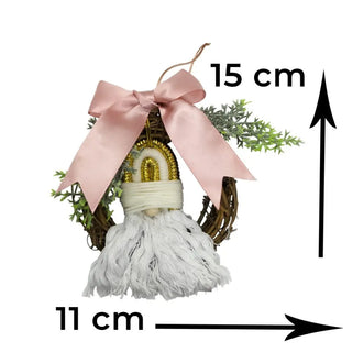 Mini Santa Wreath