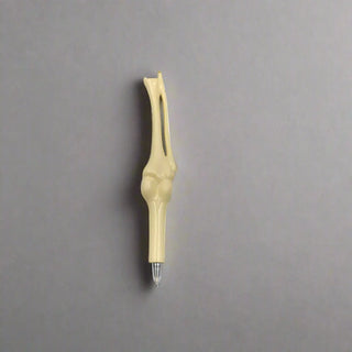pen on a wooden surface