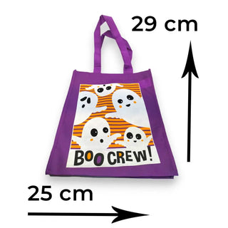Halloween Tote Bag – “Boo” Ghost Design (1pc) The Holiday Shop