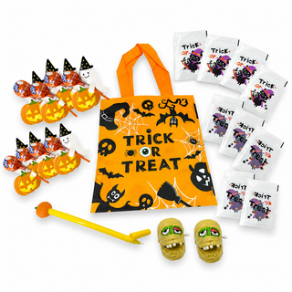 Orange Trick or Treat Set