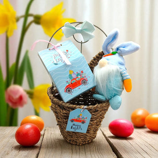 Bunny Bliss Basket Blue My Store