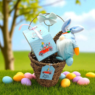 Bunny Bliss Basket Blue My Store