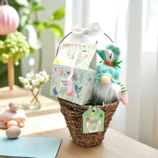 Bunny Bliss Basket Green My Store