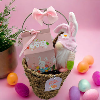 Bunny Bliss Basket Pink The Holiday Shop