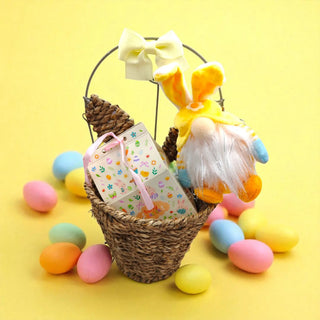 Bunny Bliss Basket Yellow My Store