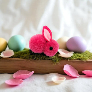 Bunny Hairclip Fuchsia My Store