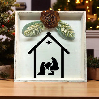 Christmas Frame Trio Festive Standing Frames The Holiday Shop