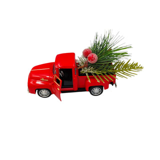 Christmas Red Truck The Holiday Shop