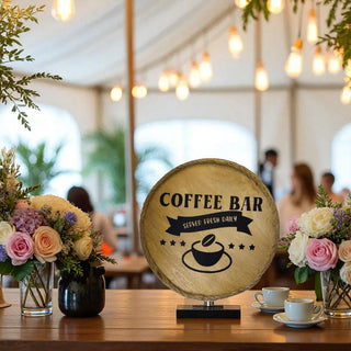 Coffee Bar Sign The Holiday Shop