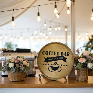 Coffee Bar Sign The Holiday Shop