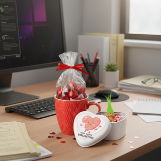 Desk Buddy Chocolate Treat Set Lime