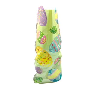 Colorful Easter egg-patterned product on a white background