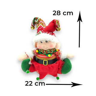 Elf Jester Plushy The Holiday Shop