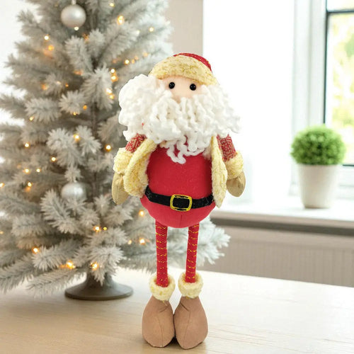 Santa Plushy Expanding Christmas Standing Decor – expanding Santa Plushy