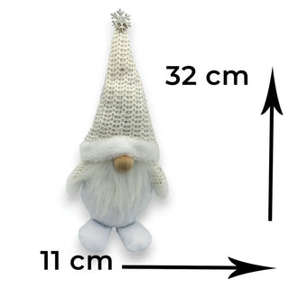 White Fluffy Gnome the Holiday Shop