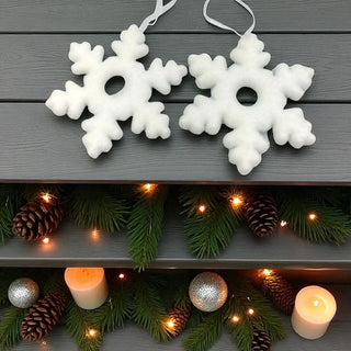 Fluffy Snowflakes The Holiday Shop