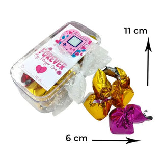Candy box with the words forever on it