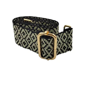 Geometric-Tan-Handbag-Strap Detachable