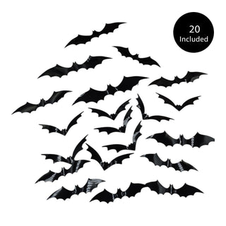 Halloween Bat Stickers – Removable Wall Décor The Holiday Shop