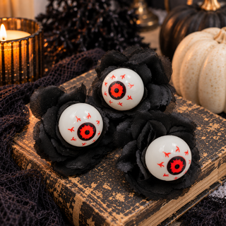 Black Rose Eyeball Florals (3)