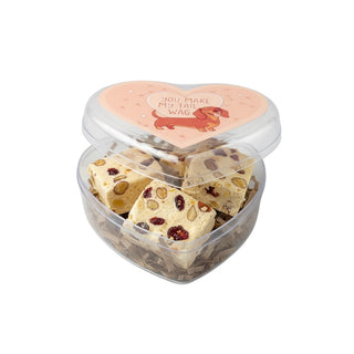 Heart-Shaped Nougat Valentine Gift