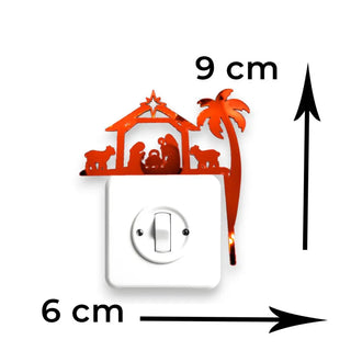 Nativity Scene Light Switch