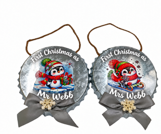 Penguin Ornaments (Set of 2) – Gift & Sledding The Holiday Shop