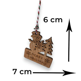 RusticSnowman Ornaments