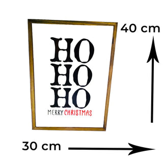 SignsHoHoHo Christmas The Holiday Shop