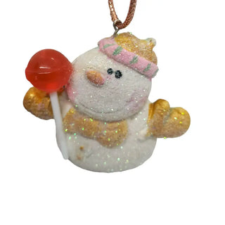 Snowman Ornament Handmade The Holiday Shop