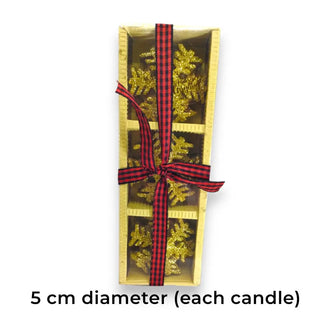 Snowflake Candle
